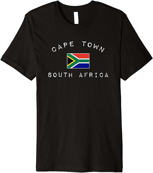 Cape Town South Africa Premium TShirt Clothing